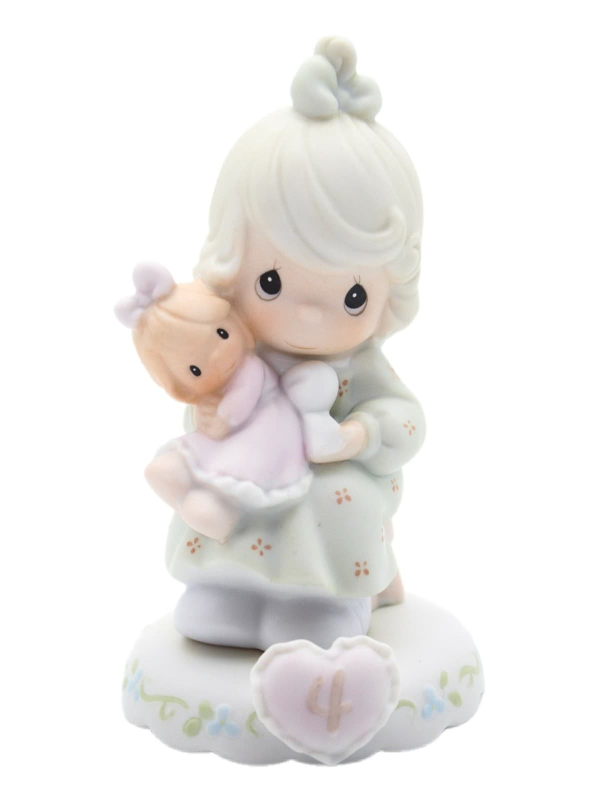 Precious Moments Growing In Grace Age 4 Enesco Porcelain Figurine 1994 - Image 1