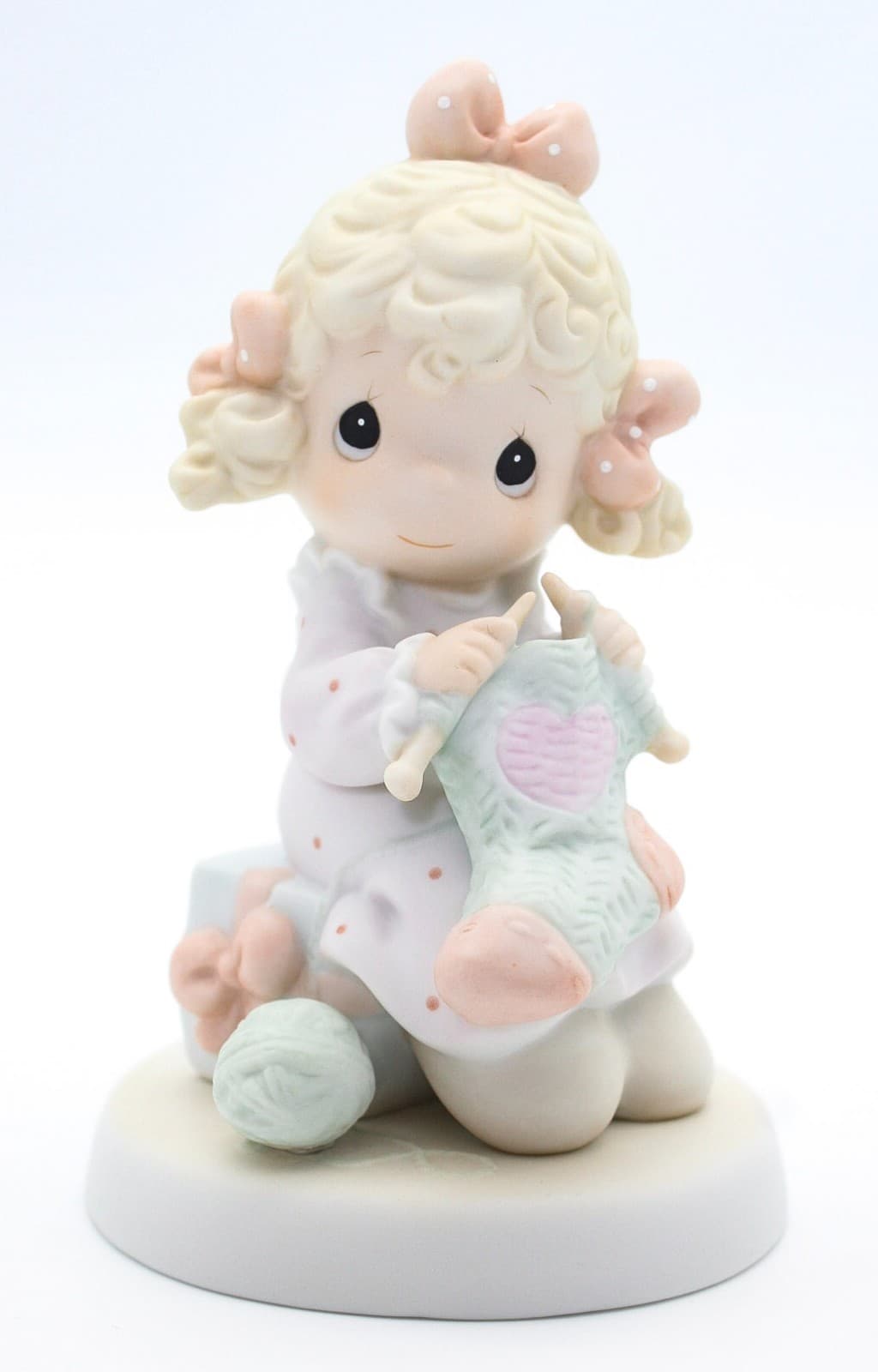 Precious Moments My Love Will Keep You Warm Enesco Porcelain Figurine 1997 - Thumbnail 9