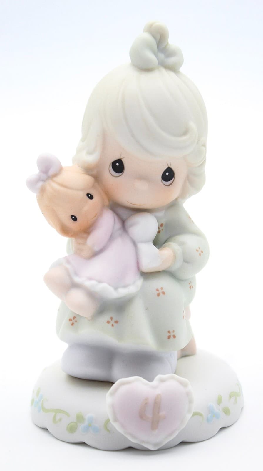 Precious Moments Growing In Grace Age 4 Enesco Porcelain Figurine 1994 - Thumbnail 7