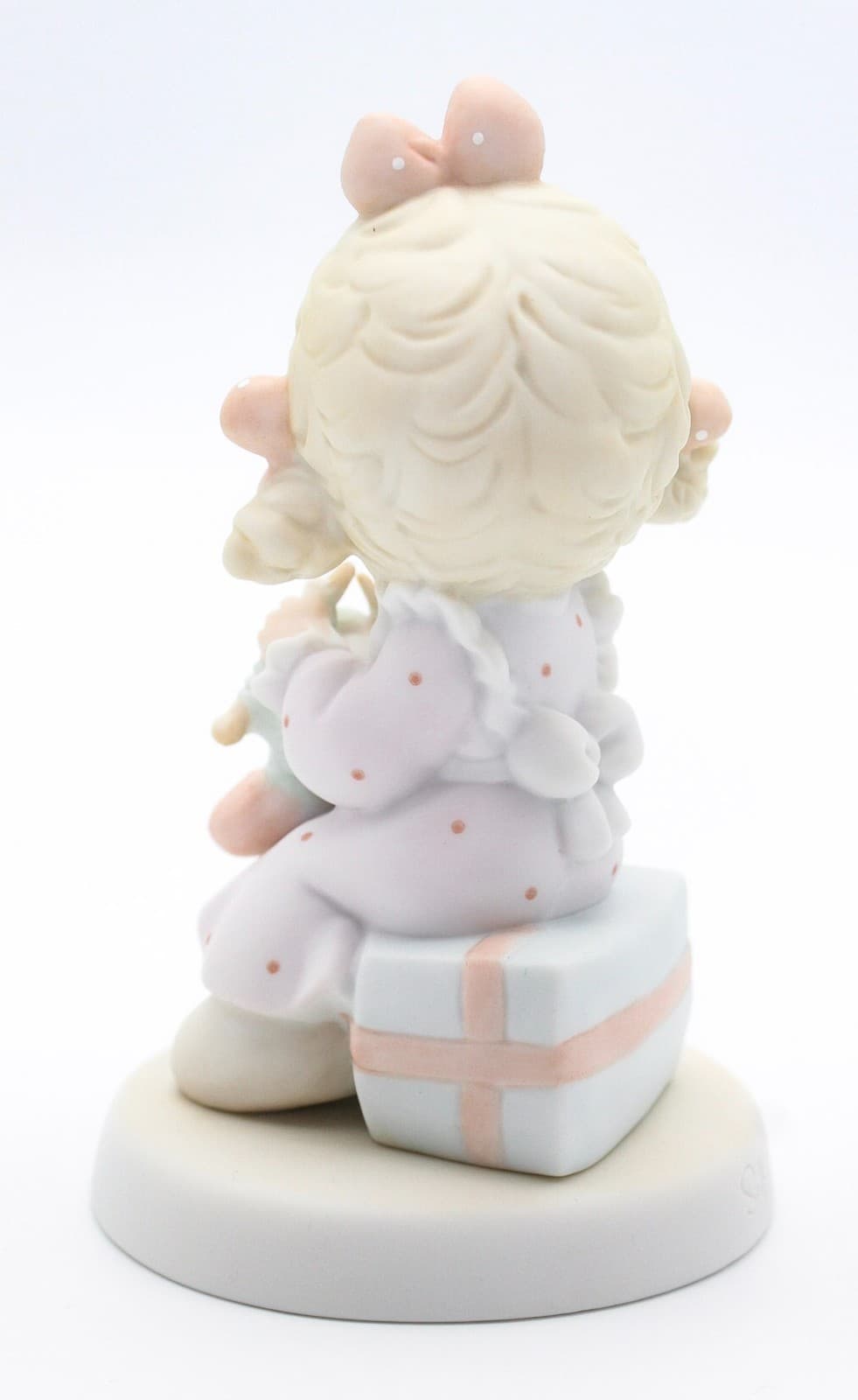 Precious Moments My Love Will Keep You Warm Enesco Porcelain Figurine 1997 - Thumbnail 6