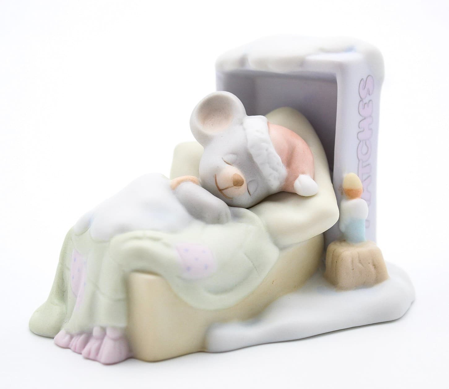 Precious Moments I'm Dreaming of a White Christmas Porcelain Figurine 1997 - Thumbnail 2
