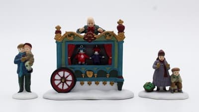 Department 56 The Old Puppeteer Heritage Village Collection Accessories 3pcs - Thumbnail 3