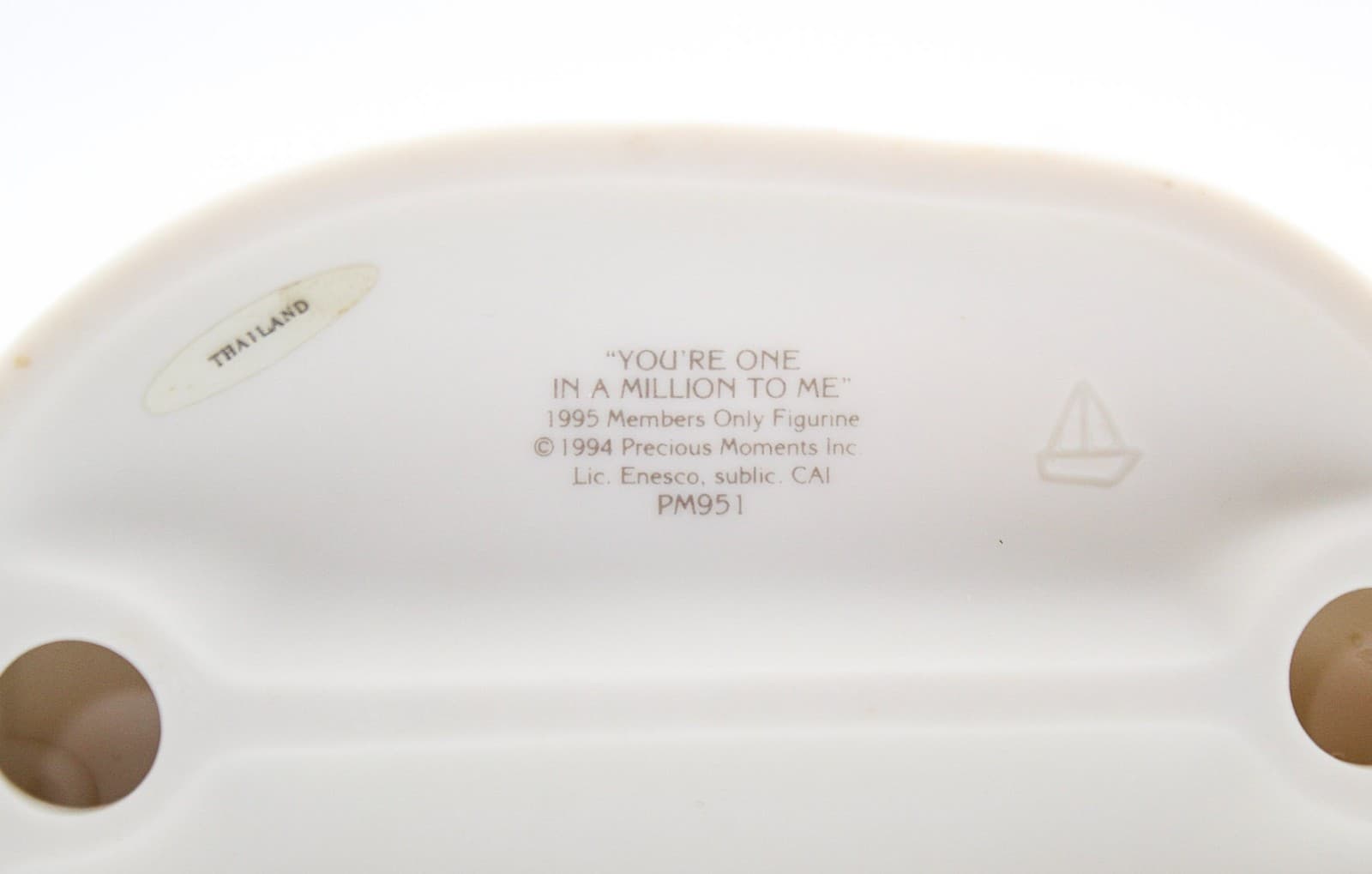 Precious Moments You're One In A Million To Me Enesco Porcelain Figurine 1994 - Thumbnail 6