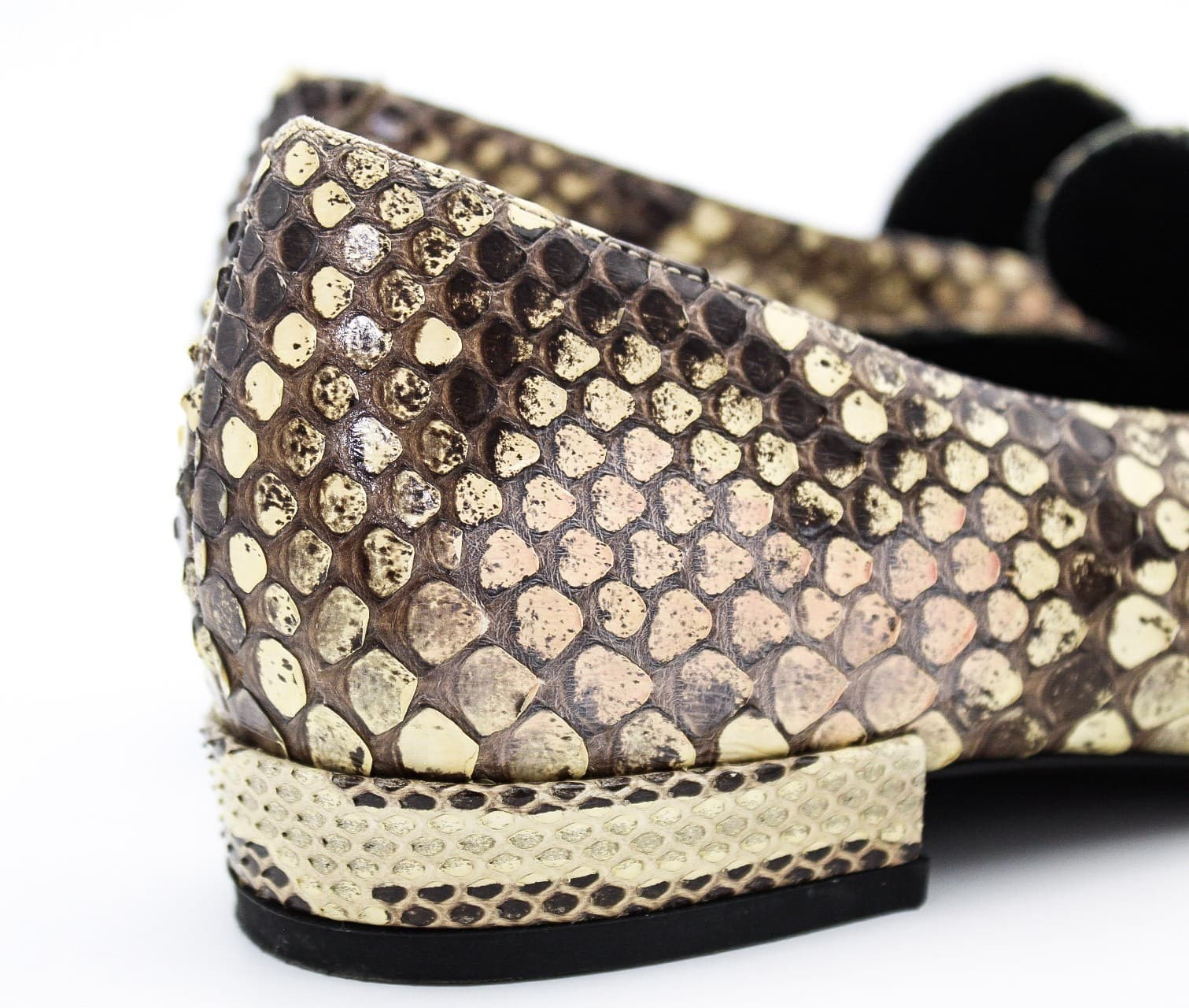 Gucci Italy Horsebit Loafers Python Snakeskin Leather Kids Shoes Size 29/US 11 - Thumbnail 7