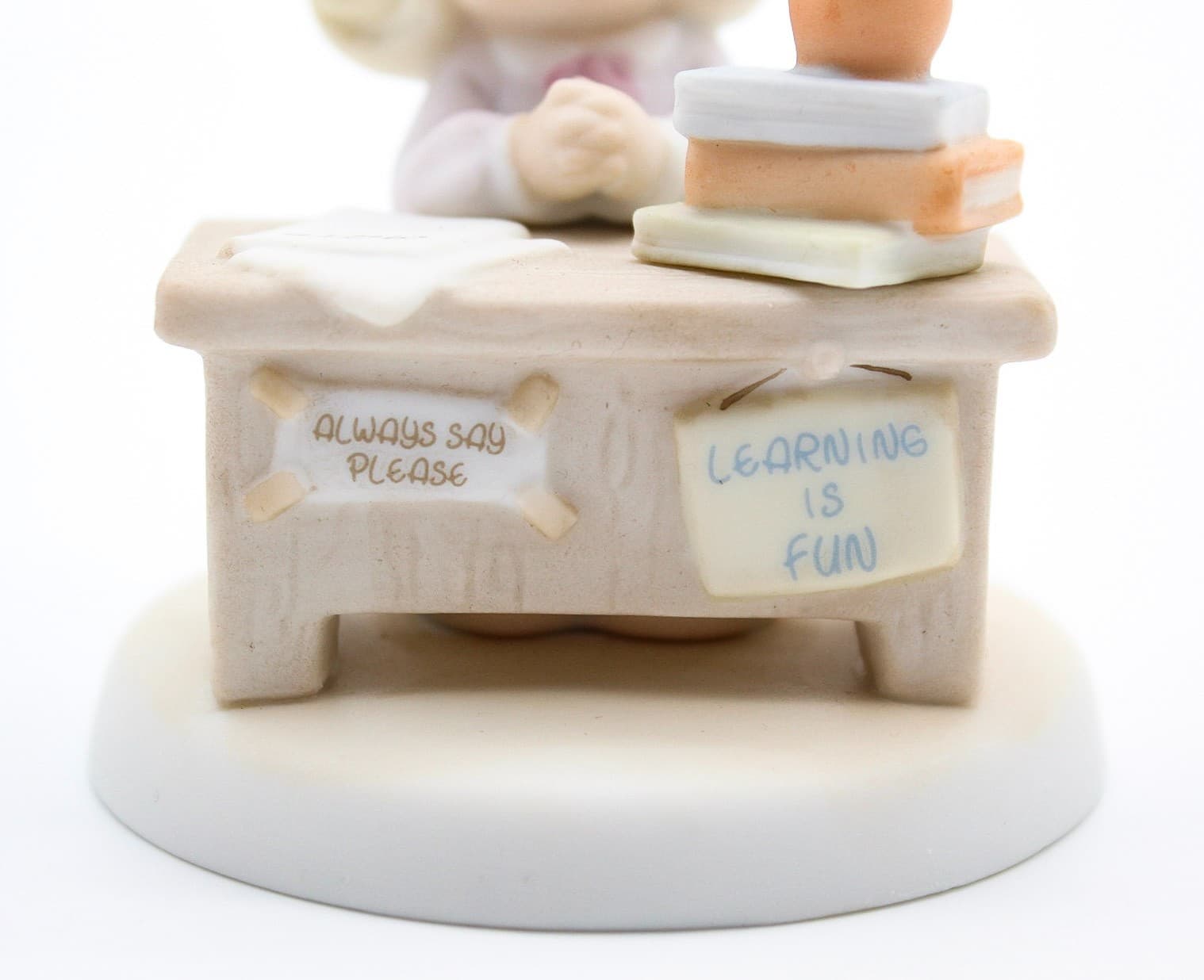 Precious Moments You’re Just Perfect In My Book Enesco Porcelain Figurine 1997 - Thumbnail 4