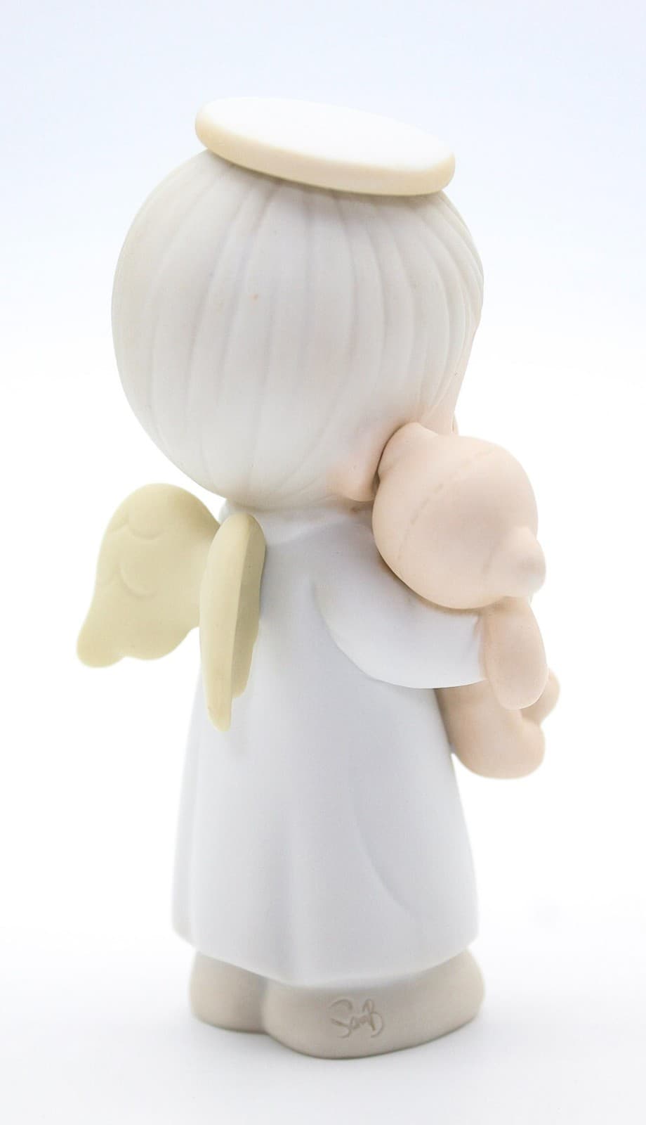 Precious Moments Lighting The Way To A Happy Holiday Porcelain Figurine 1994 - Thumbnail 5