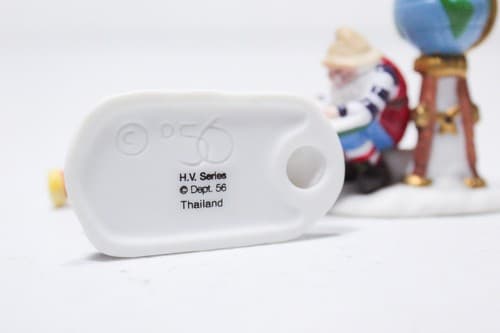 Department 56 "CHARTING SANTA'S COURSE" Christmas Village Accessory w/ Box - Thumbnail 4