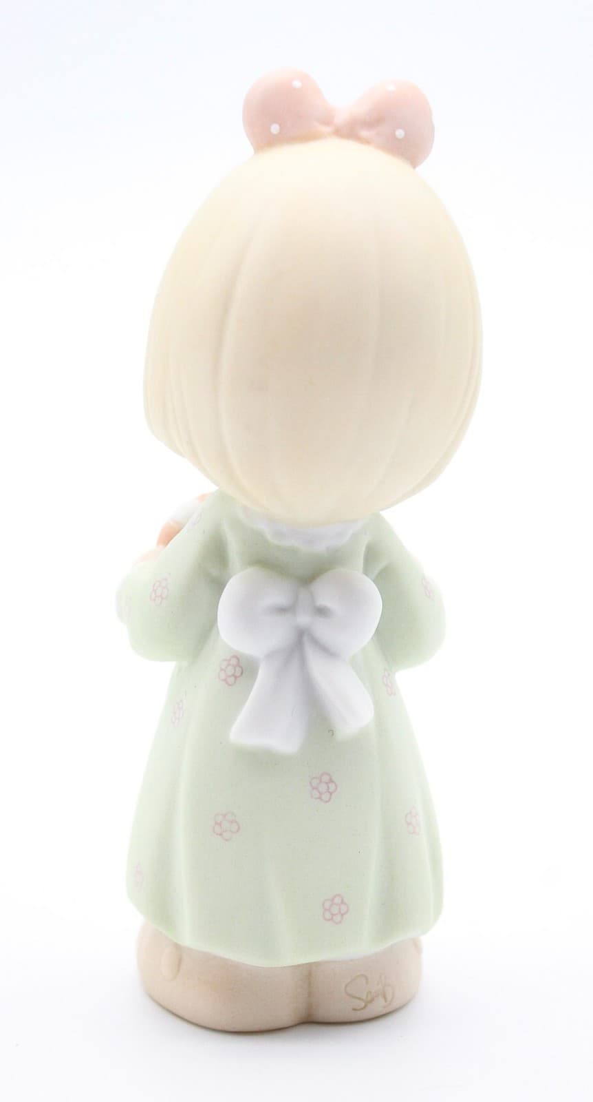 Precious Moments Cane You Join Us For a Merry Christmas Porcelain Figurine 1997 - Thumbnail 6