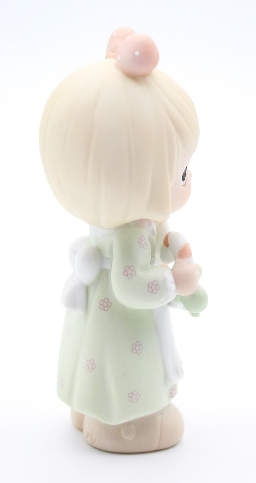 Precious Moments Cane You Join Us For a Merry Christmas Porcelain Figurine 1997 - Thumbnail 5