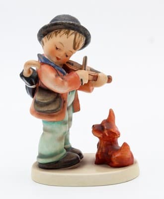 Hummel Goebel Puppy Love West Germany Vintage Porcelain Figurine TMK3 - Thumbnail 7