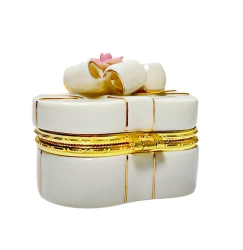 LENOX Treasures Of the Heart Exclusive Edition Heart Porcelain Trinket Box - Thumbnail 3