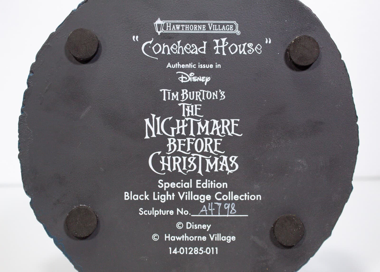 HAWTHORNE VILLAGE "Conehead House" The Nightmare Before Christmas Figure - Thumbnail 10