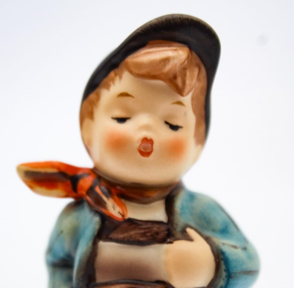 Hummel Goebel Lucky Fellow West Germany Porcelain Figurine TMK7 In Box - Thumbnail 7