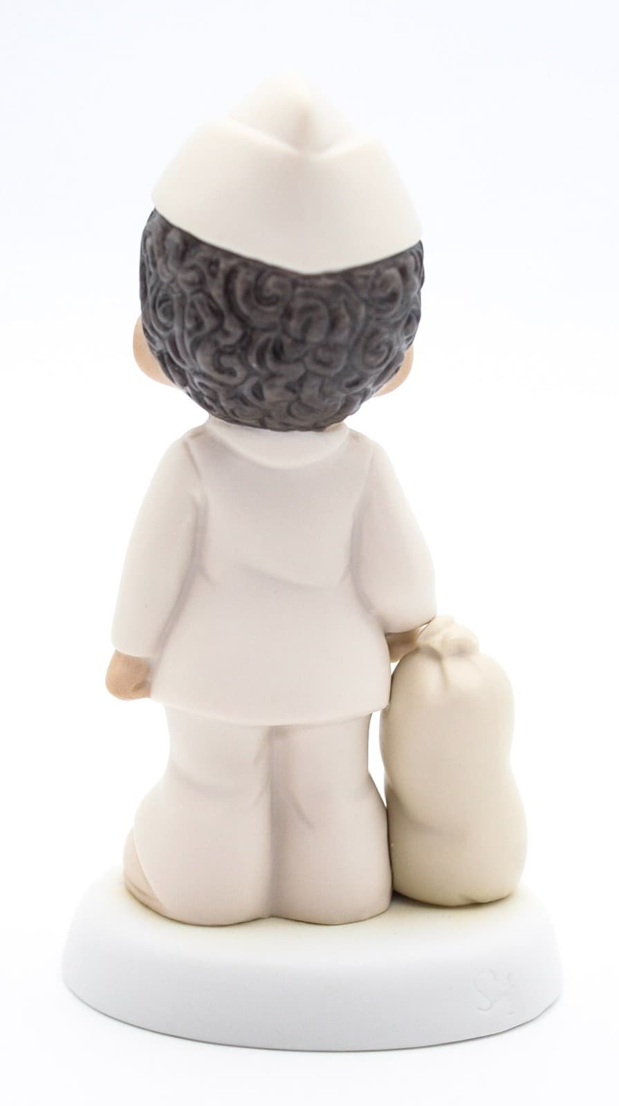 Precious Moments Bless Those Who Serve Their Country Porcelain Figurine 1991 Vtg - Thumbnail 5