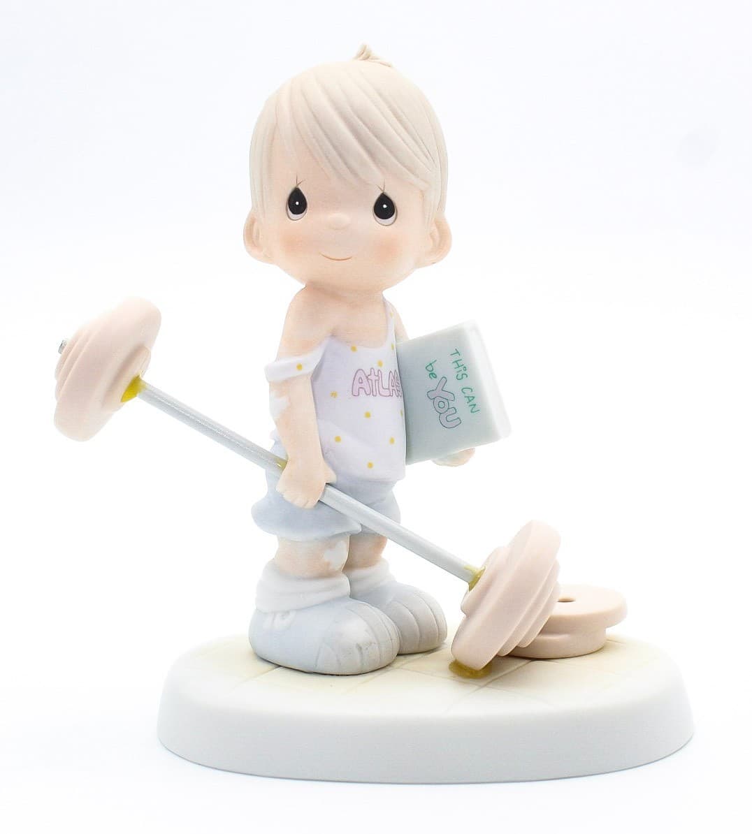 Precious Moments Believe The Impossible Enesco Porcelain Figurine 1987 - Thumbnail 7