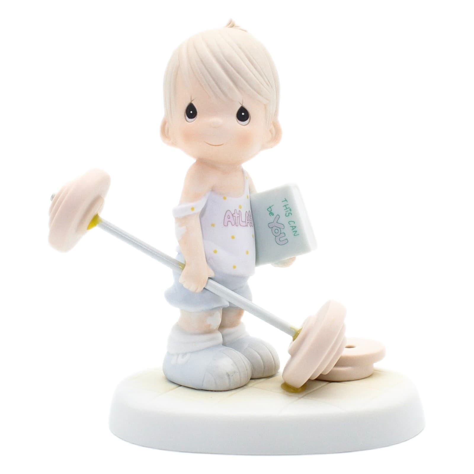 Precious Moments Believe The Impossible Enesco Porcelain Figurine 1987 - Image 1