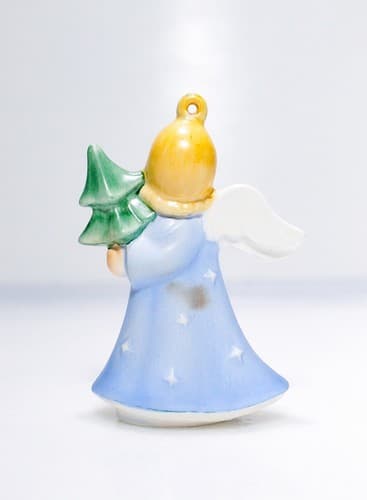 Vintage 1979 Goebel Germany Annual Ornament Second Edition Porcelain Angel - Thumbnail 8
