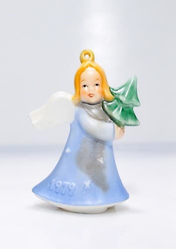 Vintage 1979 Goebel Germany Annual Ornament Second Edition Porcelain Angel - Thumbnail 4