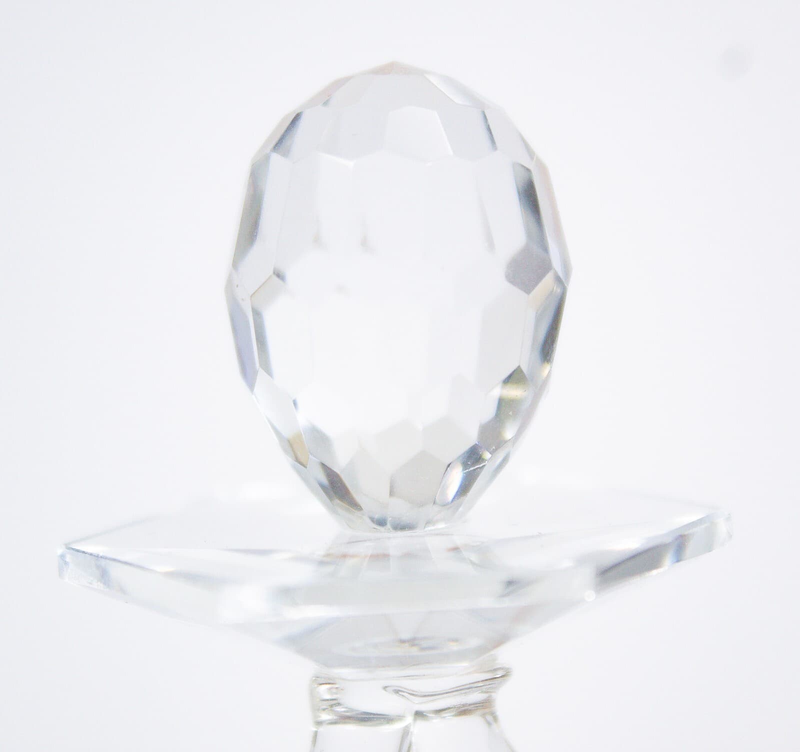 Clear Crystal Glass Baby Pacifier Collectible Figurine - Thumbnail 4