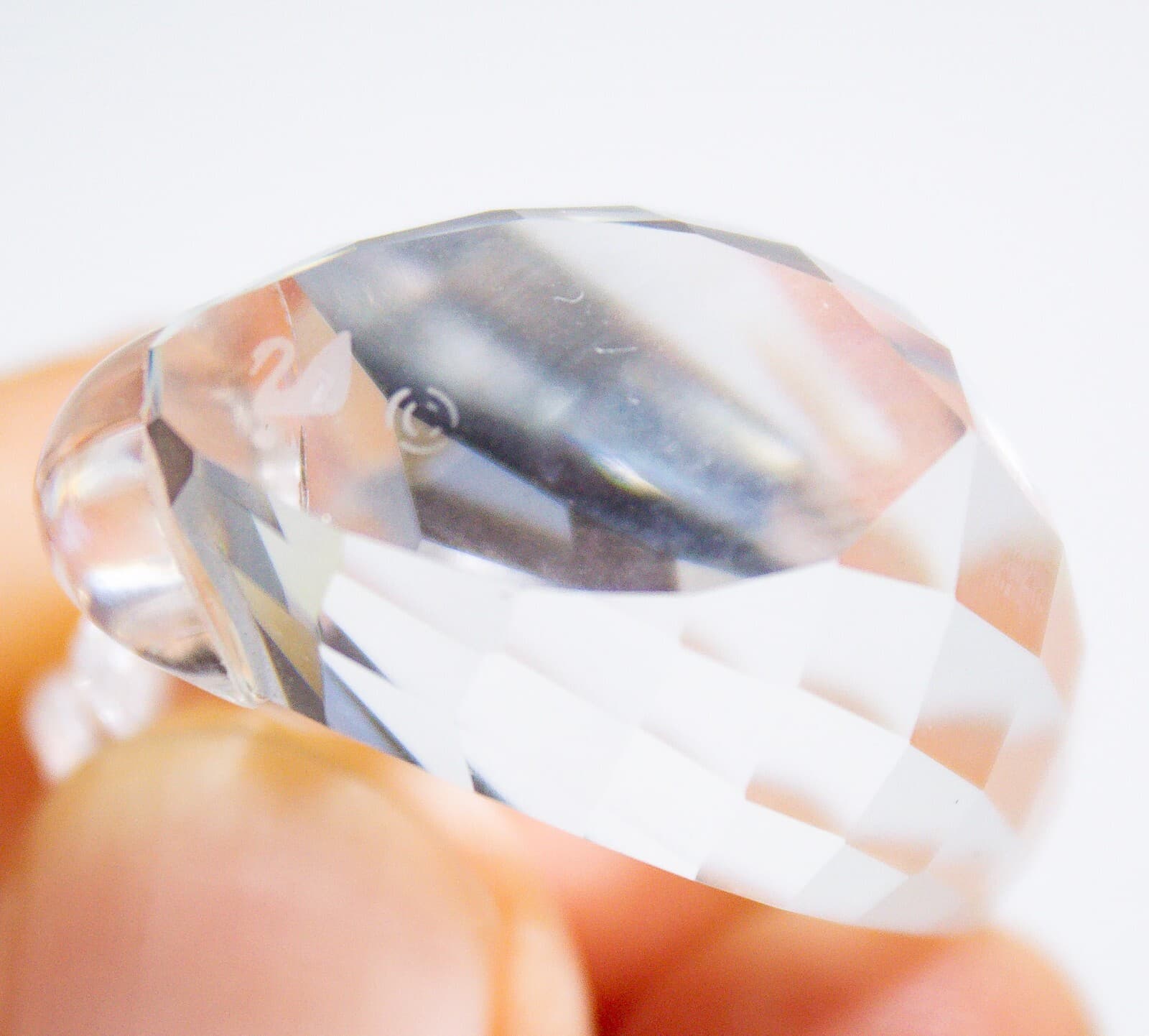 SWAROVSKI Retired Small Clear Crystal Glass Swan Animal Figurine - Thumbnail 6