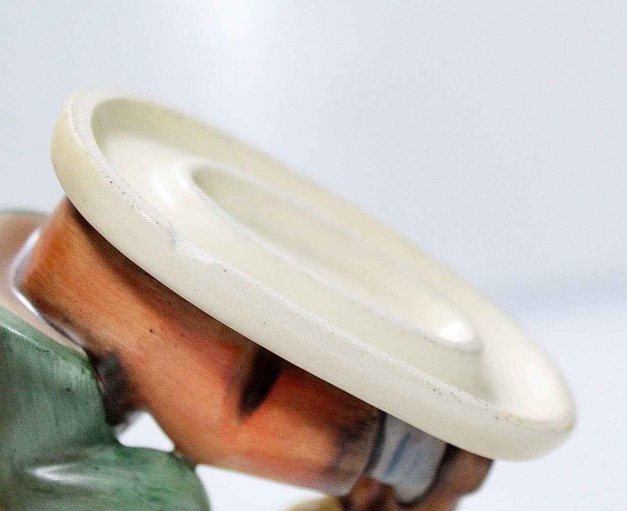 HUMMEL GOEBEL W. Germany 1950's "Singing Lesson" Hand Painted Porcelain Figurine - Thumbnail 5