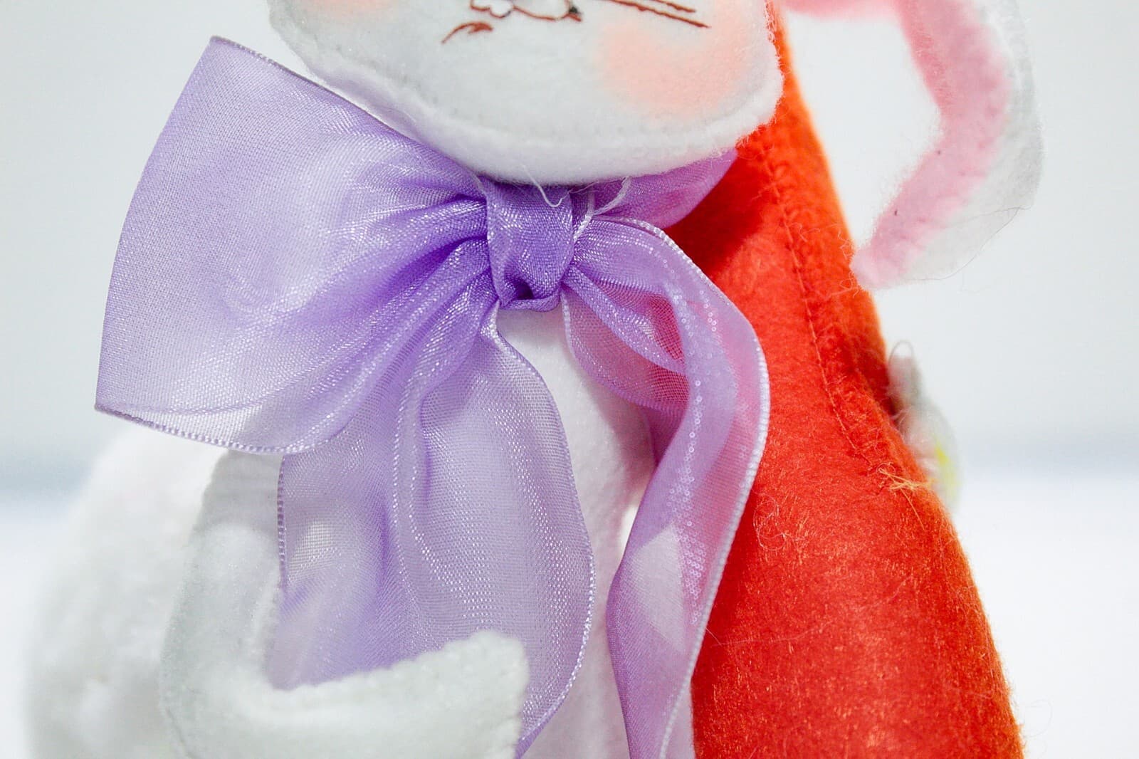 ANNALEE MOBILITEE 2016 Vintage Easter Spring Bunny Artisan Holiday Doll 6" - Thumbnail 3