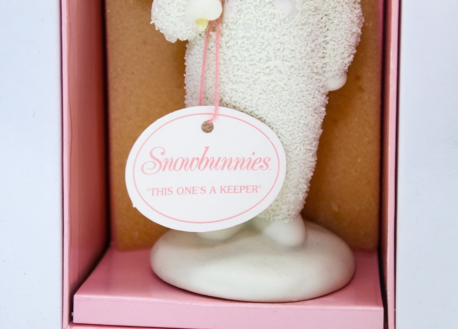 Department 56 Snowbunnies This one's A Keeper Easter Porcelain Figurine In Box - Thumbnail 12