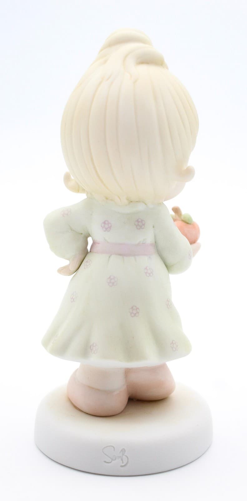 Precious Moments Yield Not to Temptation Enesco Porcelain Figurine 1989 - Thumbnail 5