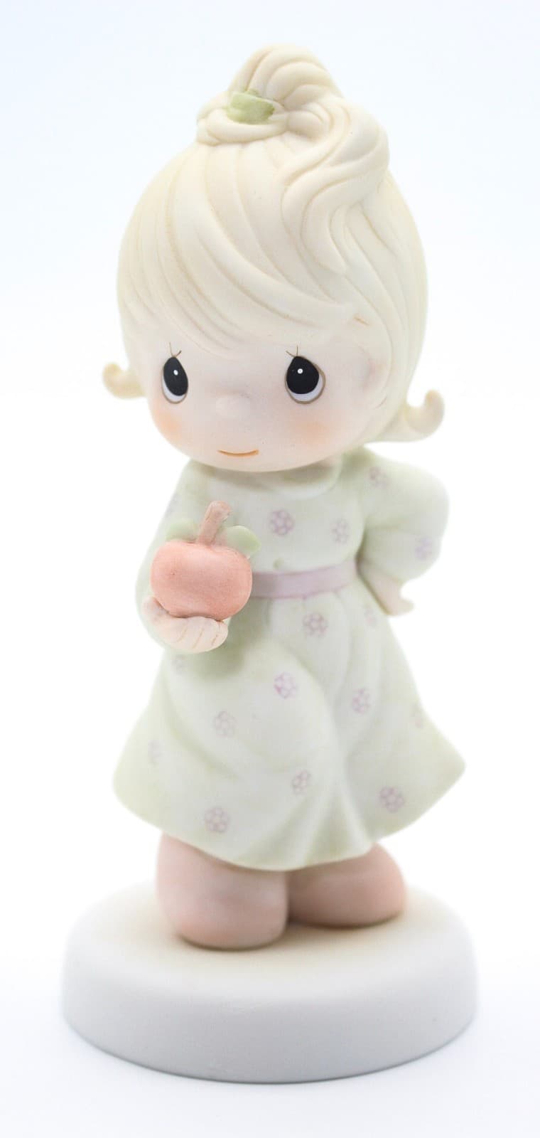 Precious Moments Yield Not to Temptation Enesco Porcelain Figurine 1989 - Thumbnail 7