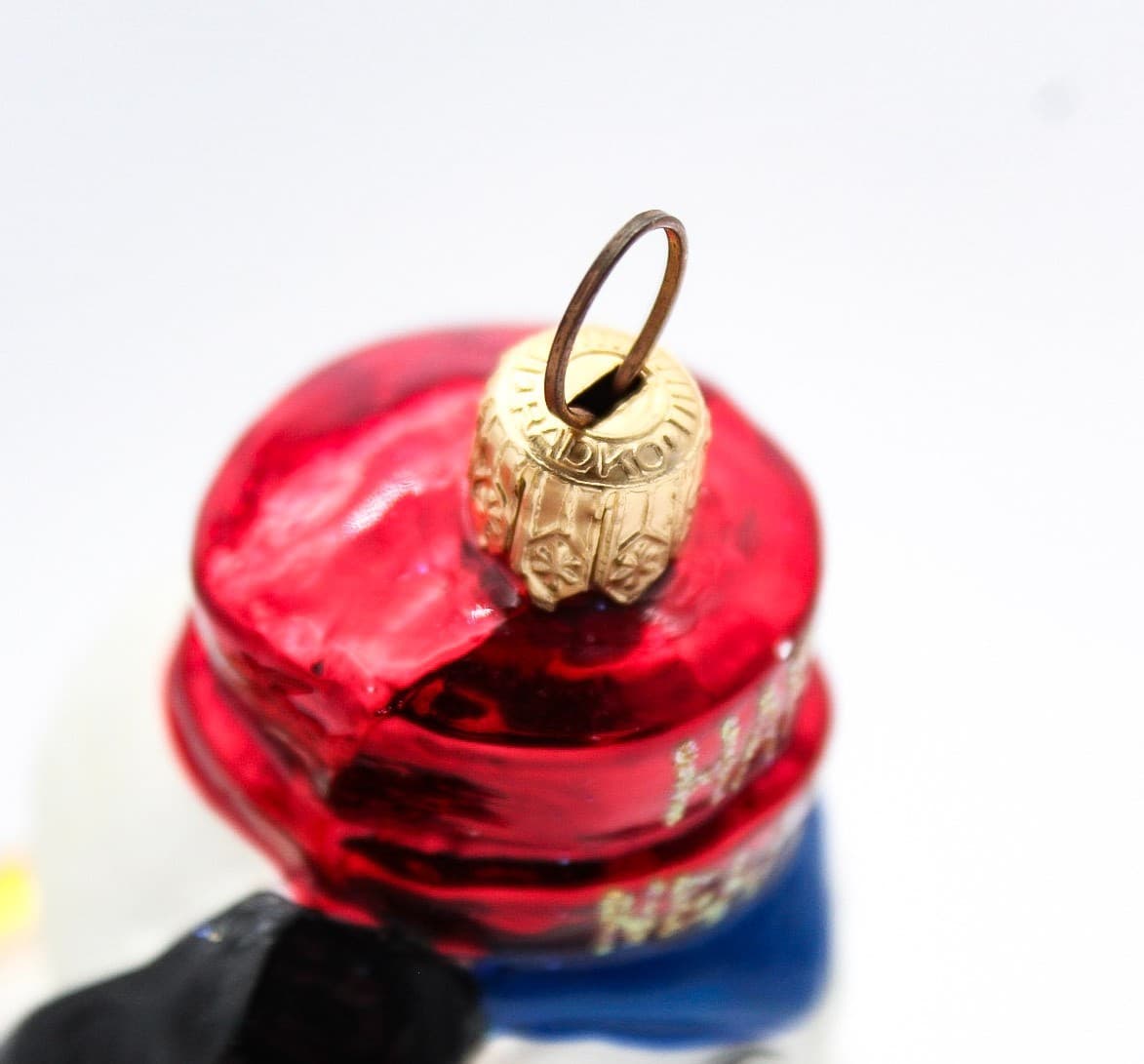 Christopher Radko Millennium Pup 2000 Happy New Year Glass Christmas Ornament - Thumbnail 9