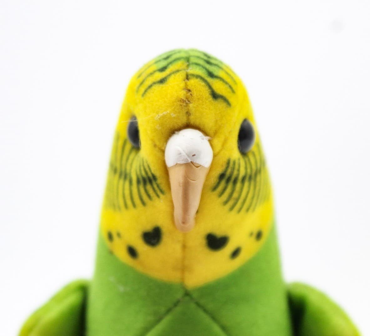 Steiff Hansi Parakeet Vintage Made In Germany Velvet Trevira Bird Stuffed Animal - Thumbnail 7