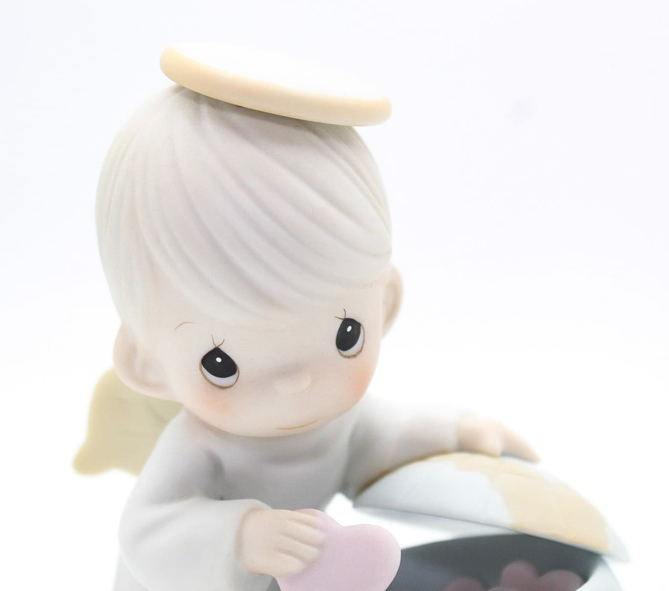 Precious Moments What The World Needs Is Love Enesco Porcelain Figurine 1994 - Thumbnail 2