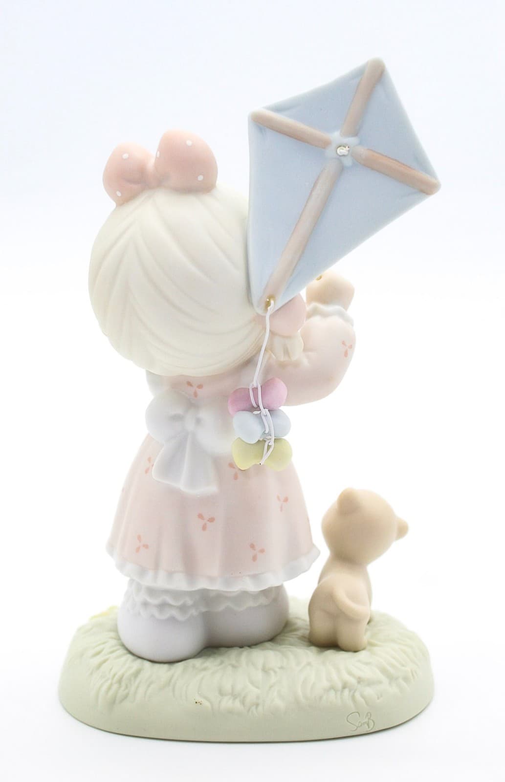 Precious Moments Sending My Love Your Way Enesco Porcelain Figurine 1994 - Thumbnail 6