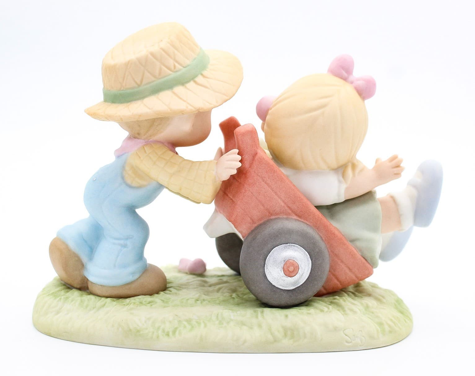 Precious Moments Nobody Likes To Be Dumped Enesco Porcelain Figurine 1997 - Thumbnail 7