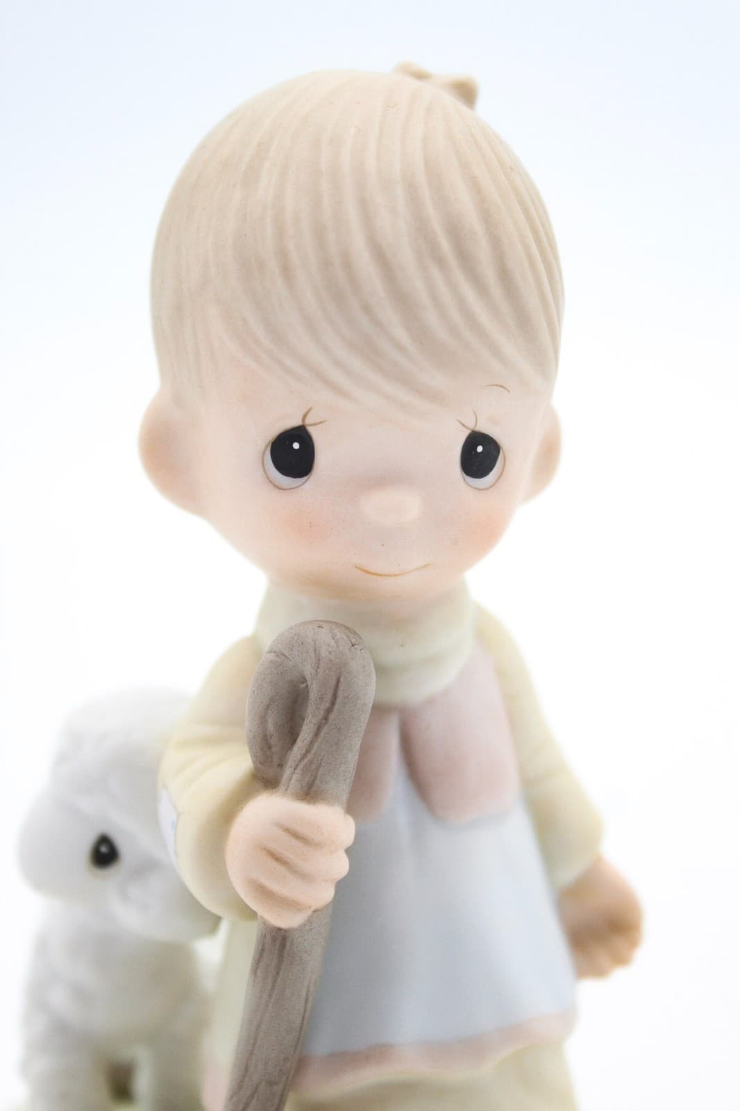 Precious Moments He Leadeth Me Enesco Porcelain Figurine 1998 - Thumbnail 3