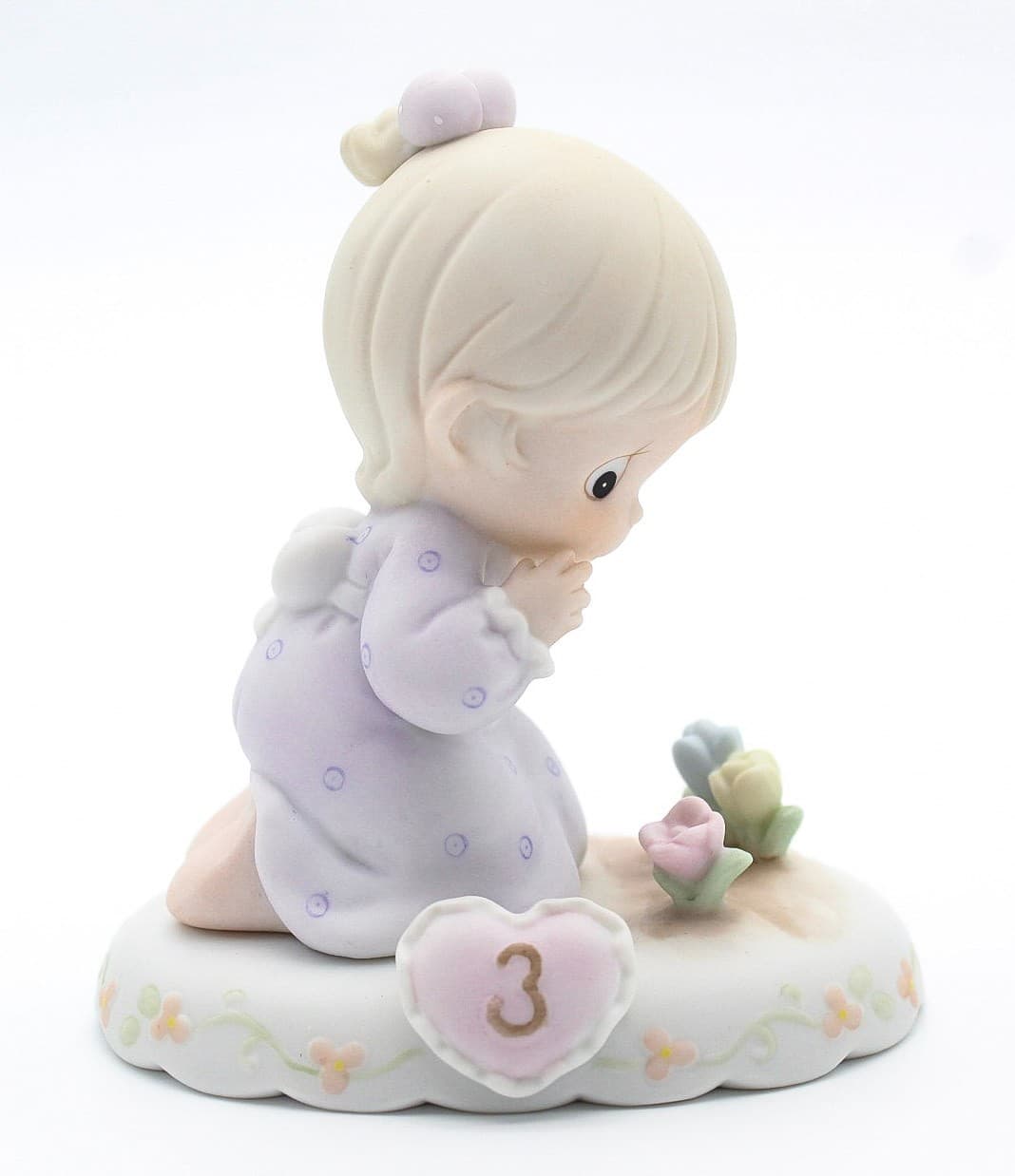 Precious Moments Growing In Grace Age 3 Enesco Porcelain Figurine 1994 - Thumbnail 6