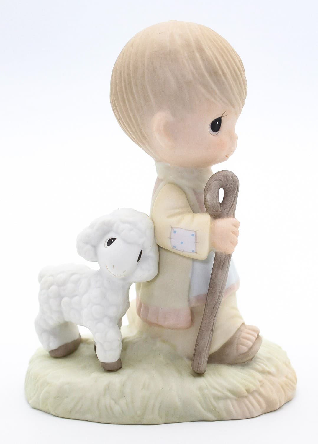 Precious Moments He Leadeth Me Enesco Porcelain Figurine 1998 - Thumbnail 6