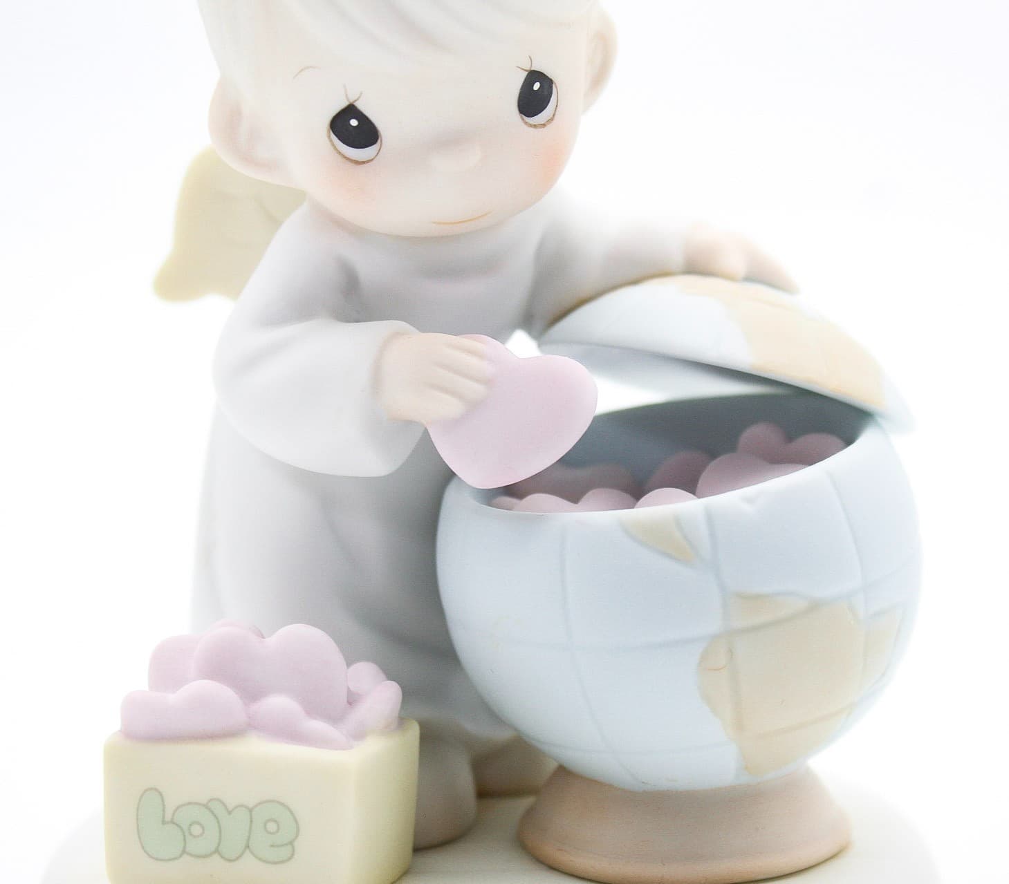 Precious Moments What The World Needs Is Love Enesco Porcelain Figurine 1994 - Thumbnail 3