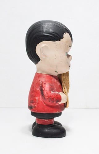 Vintage 1958 Linus Van Pelt And His Blanket Hungerford Peanuts Ceramic Figure - Thumbnail 9
