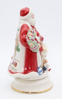 Lenox Santa's Around The World Vintage 2003 Musican Porcelain Santa In Box - Thumbnail 2