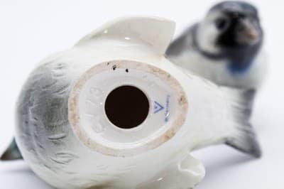 2 Hummel Goebel West Germany Sparrow Birds Glazed Porcelain Figurines Vintage - Thumbnail 5