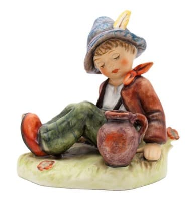 Hummel Goebel Coffee Break West Germany Vintage Porcelain Figurine TMK6 - Image 1
