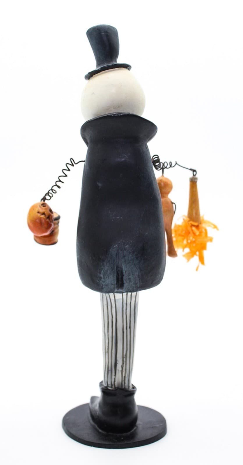 Silver Willow Bones Jr. Halloween Bobble Head Wired Holiday Decor Figure - Thumbnail 7