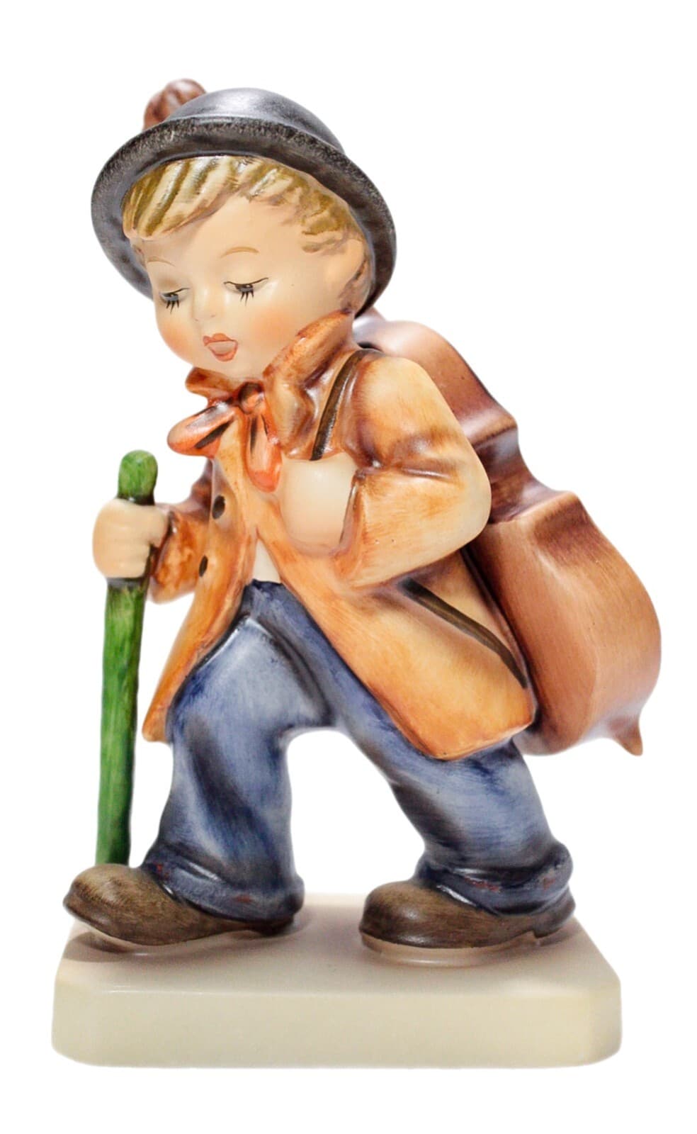 GOEBEL HUMMEL Germany "Little Cellist" Hand Painted Porcelain Figurine TMK6 - Image 1