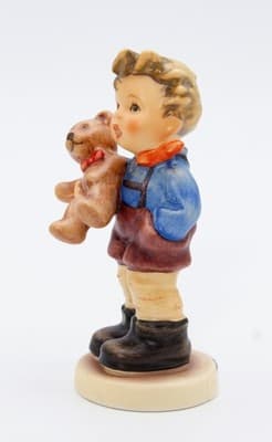 Hummel Goebel Christmas Gift West Germany Vintage Porcelain Figurine TMK8 - Thumbnail 4