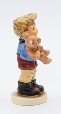 Hummel Goebel Christmas Gift West Germany Vintage Porcelain Figurine TMK8 - Thumbnail 2
