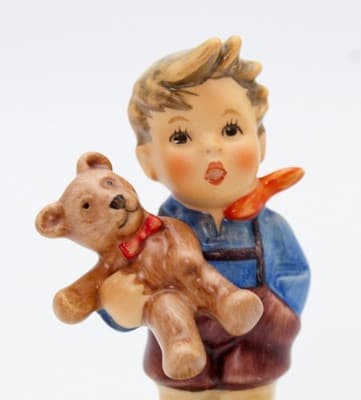 Hummel Goebel Christmas Gift West Germany Vintage Porcelain Figurine TMK8 - Thumbnail 5