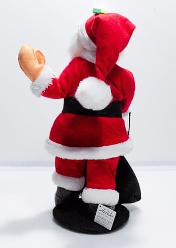 2017 ANNALEE Mobilitee FESTIVE GIFT BAG SANTA Christmas Artisan Doll 15" w/Tag - Thumbnail 6
