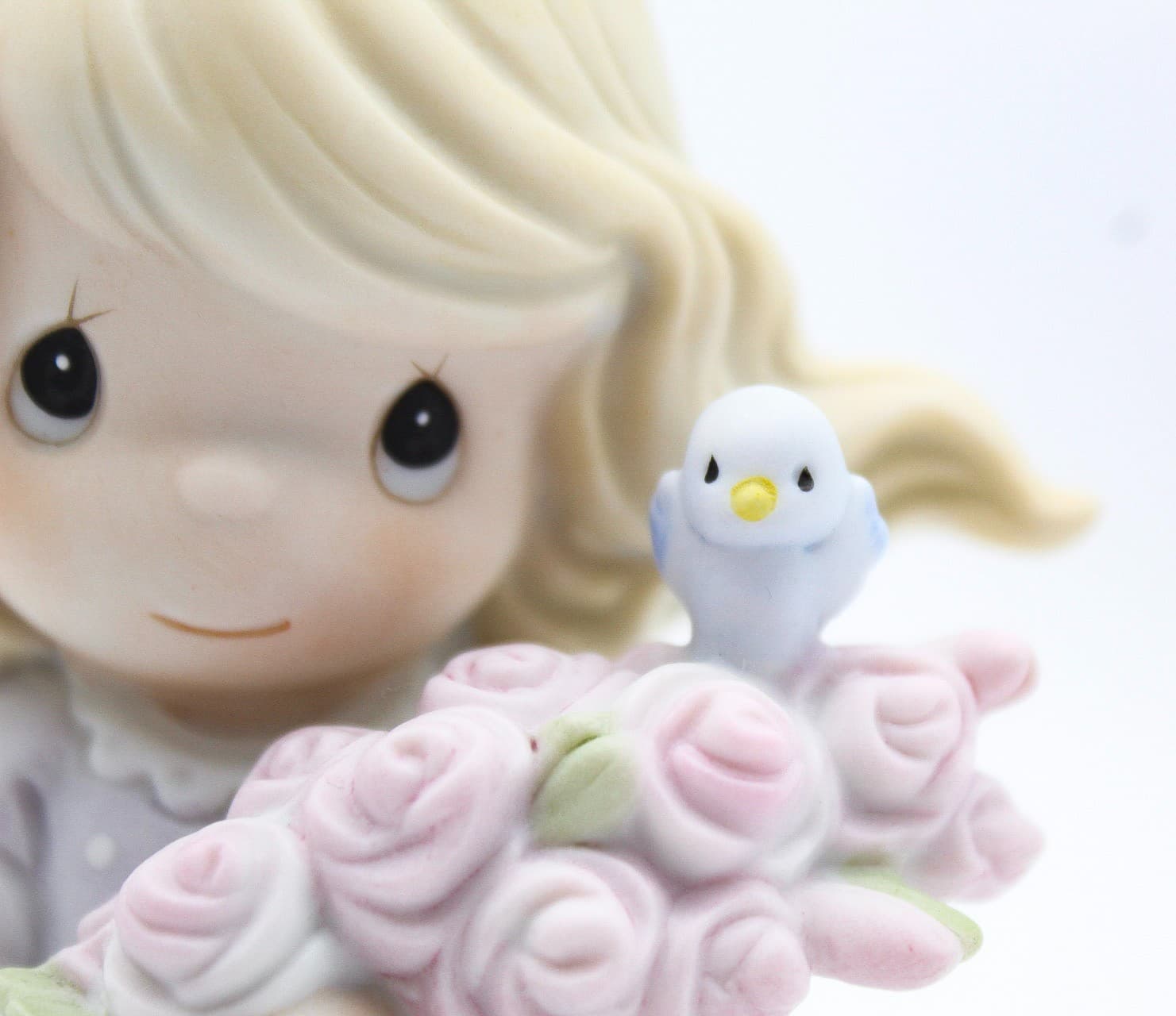 Precious Moments You Are My Happiness Enesco Porcelain Figurine 1991 - Thumbnail 6