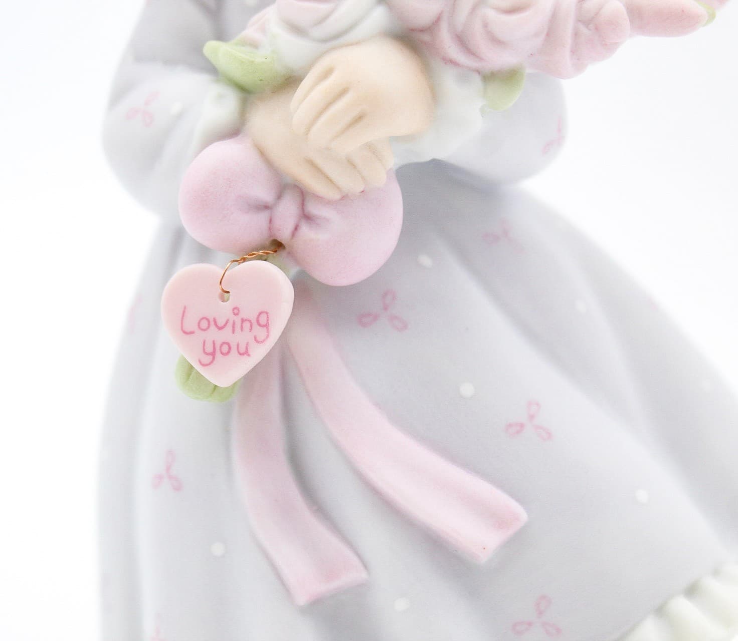 Precious Moments You Are My Happiness Enesco Porcelain Figurine 1991 - Thumbnail 5